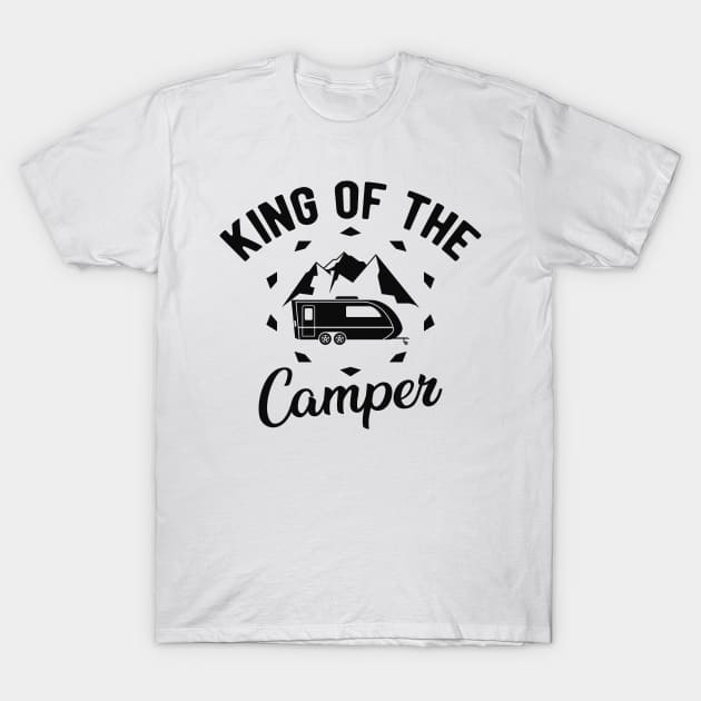 Camper - King of the camper T-Shirt by KC Happy Shop